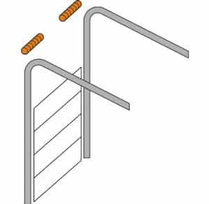 Highlift-Umlenkung Torsionsfedern-System | Garagensektionaltor CLASSIC