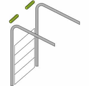 Highlift-Umlenkung Torsionsfedern-System | Garagensektionaltor TREND